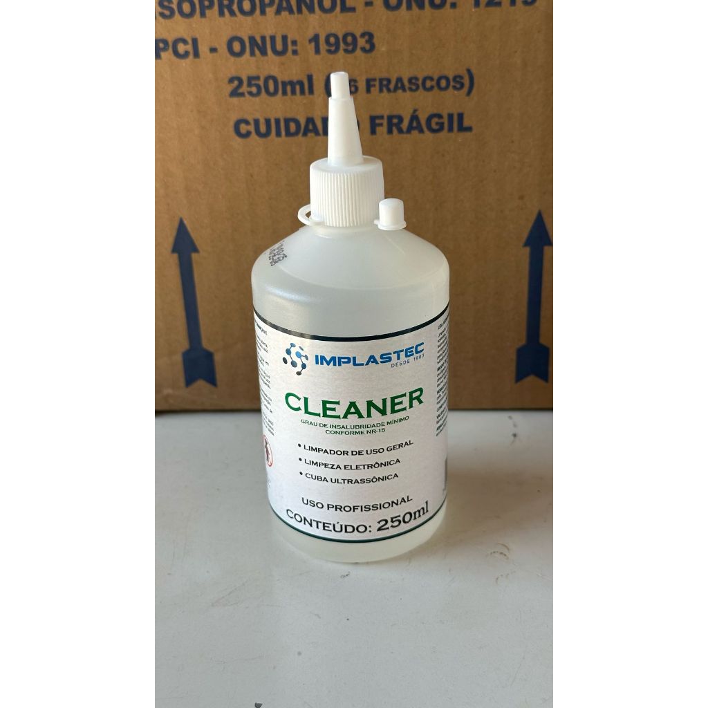 Cleaner Limpa Contato Eletronico Placa Circuito Limpador Uso Geral Implastec 250ml