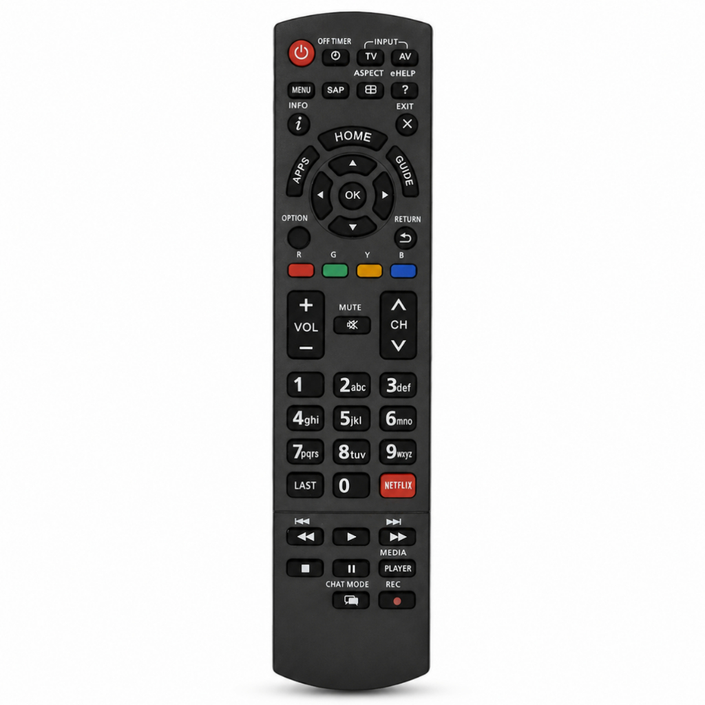 Controle Remoto para TV LCD / LED Panasonic TNQ2B4903 / TC-32AS600B  TC-39AS600B  TC-42AS610B - 7008