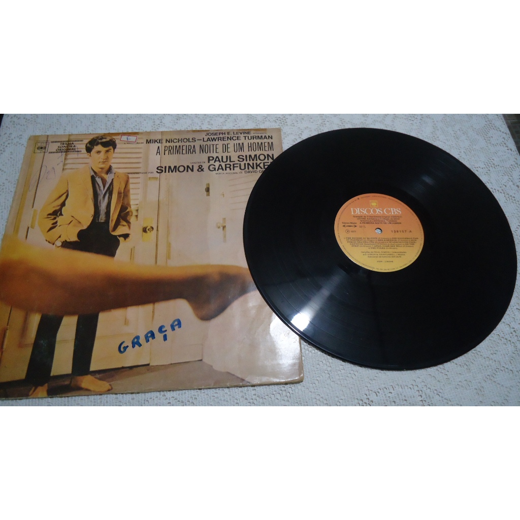 lp vinil. A Primeira Noite de Um Homen. Paul Simon e Garfunkel