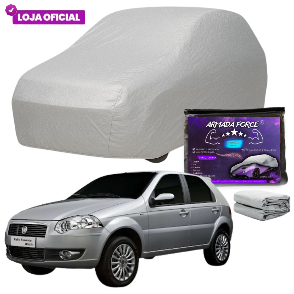 Capa de Cobrir Palio ARMADA FORCE Forrada Impermeável 100% Protege Sol Chuva Poeira Proteção Anti-UV