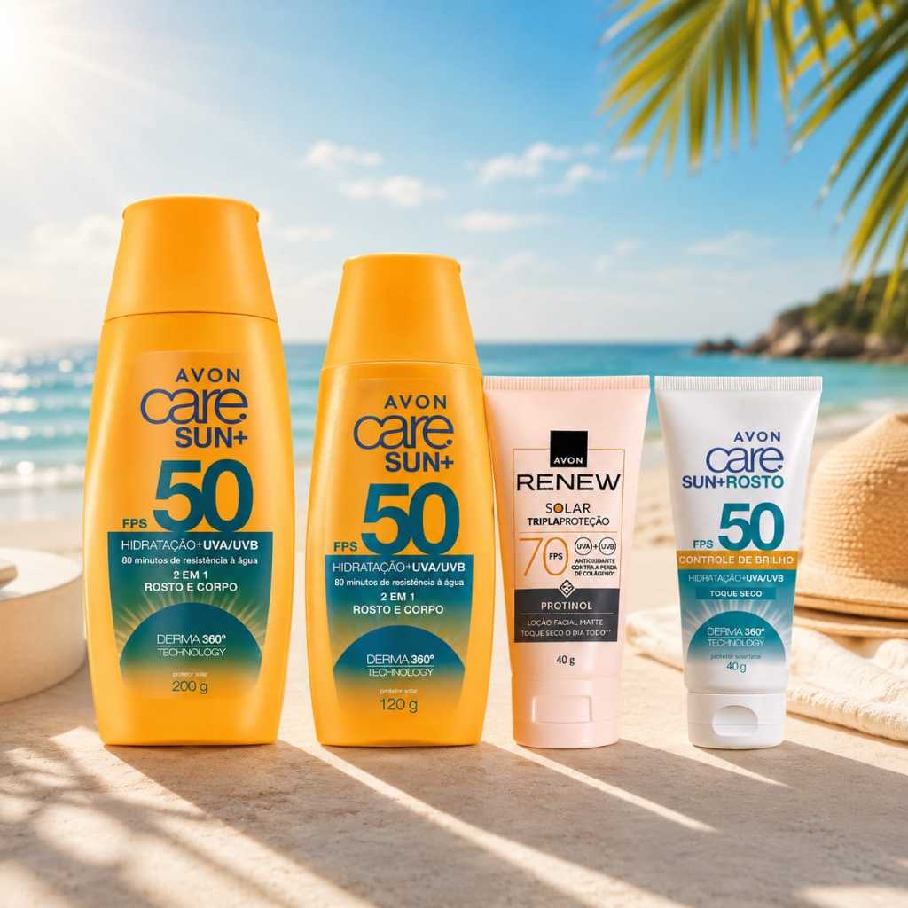 PROTETOR SOLAR CARE SUN FPS 50 DA AVON (200)ML