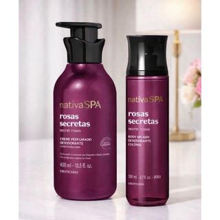 Body Splash Rosa Secretas Boticário 100ml Nova Fragrância