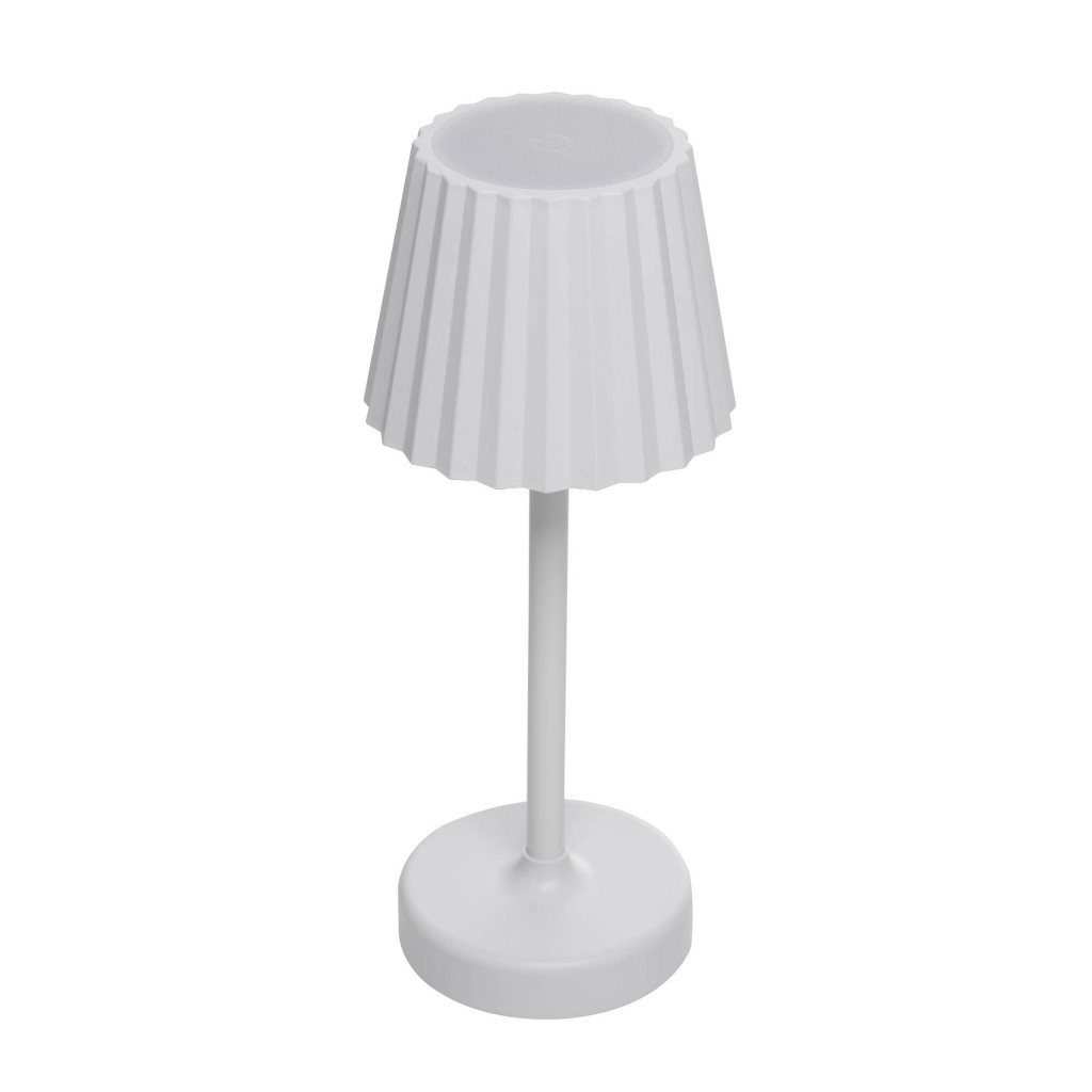Luminária de Mesa Led Pilha Usb 3 Tons Lyor Radiance Branca