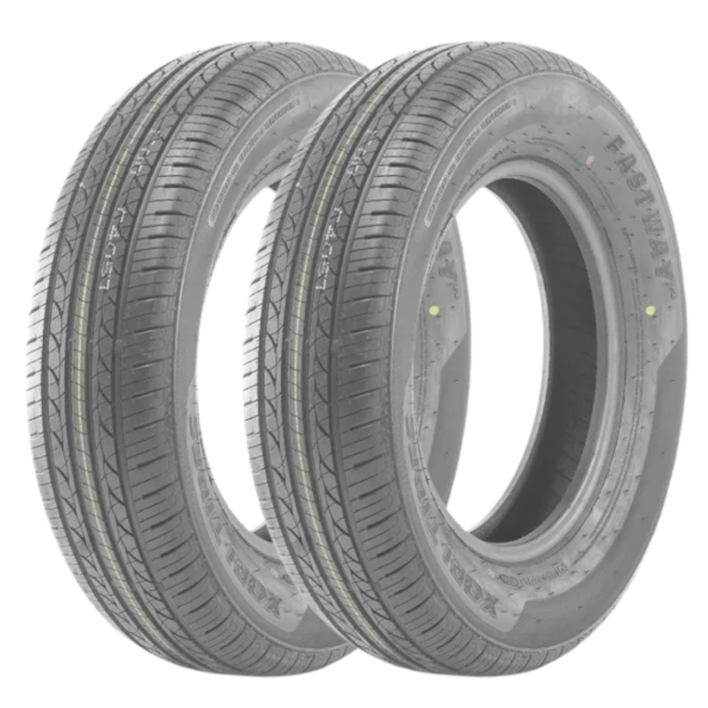Kit 2 Pneus 175/75 R14 XBRI Fastway F3 86T Novos Aro 14