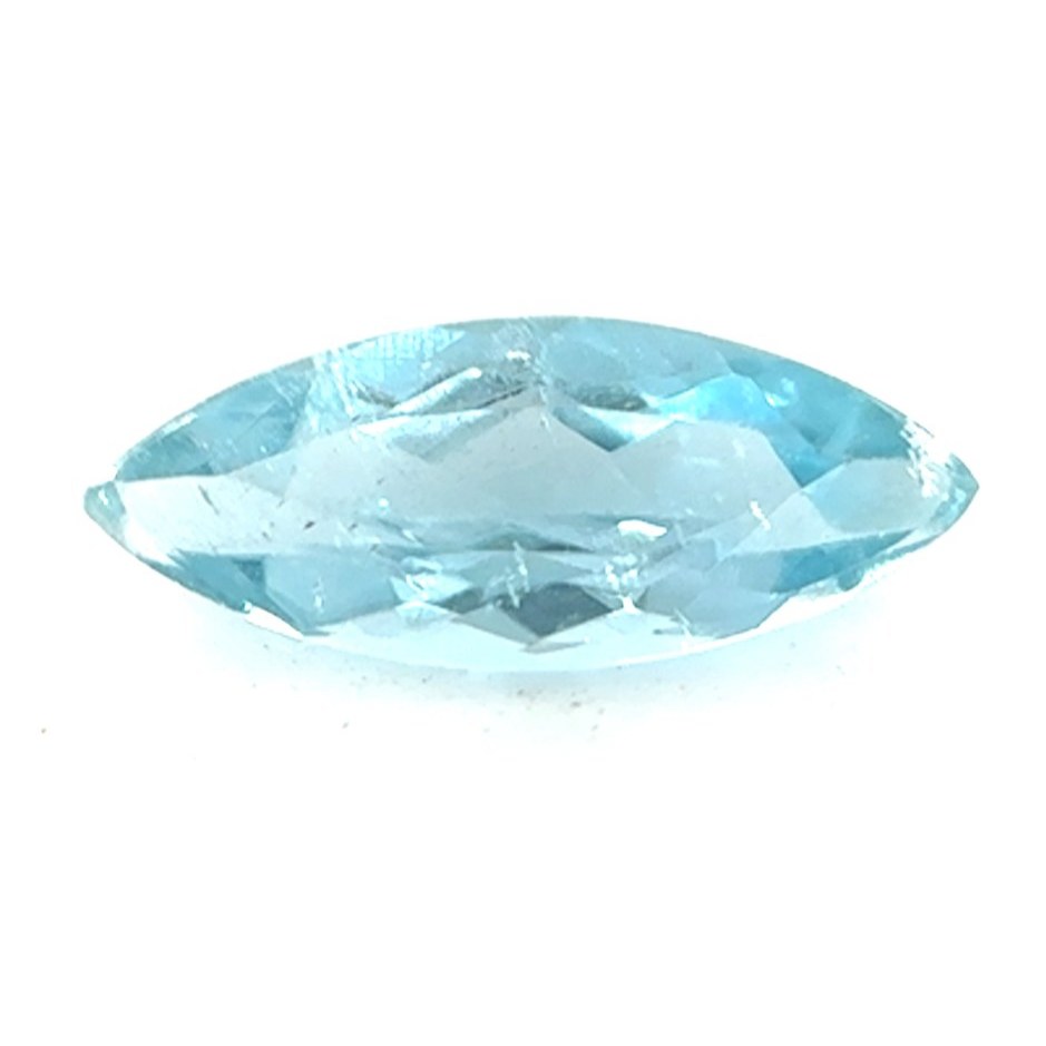 NHB393 - Agua Marinha - Navete - T. 9.5x4x3.0mm
