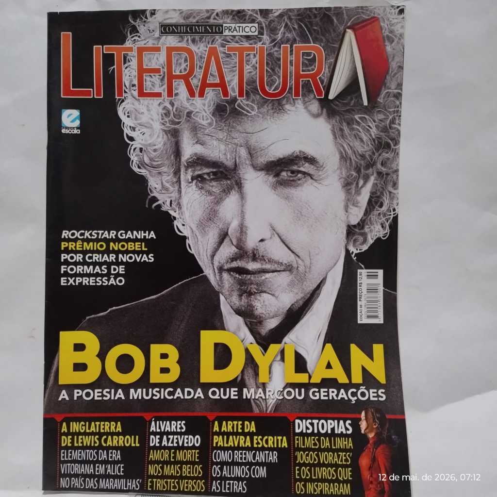 Revista Literatura. Especial Bob Dylan Ano 2016