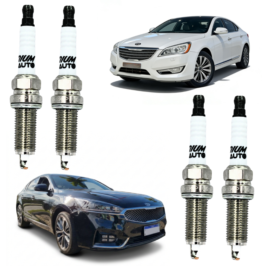 Jogo Vela Ignição Kia Cadenza 3.5 24v 2011 2012 2013 2014 2015 2016 2017 2018 2019 SILZKR7B11