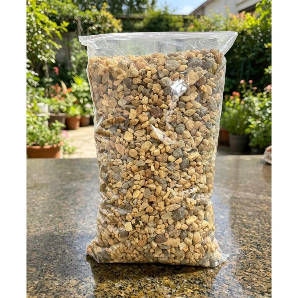 Cascalho de Pedra Natural Decorativa Para Vasos Jardim Aquário Artesanato