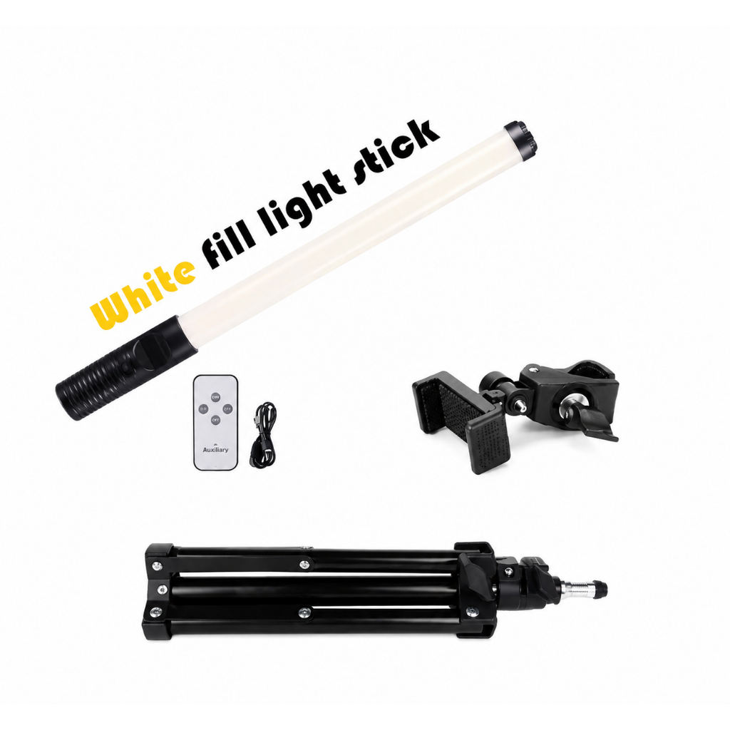 Bastão De Led Com Tripe Cor Branca-quente/frio/neutro Bivolt 110v/220v