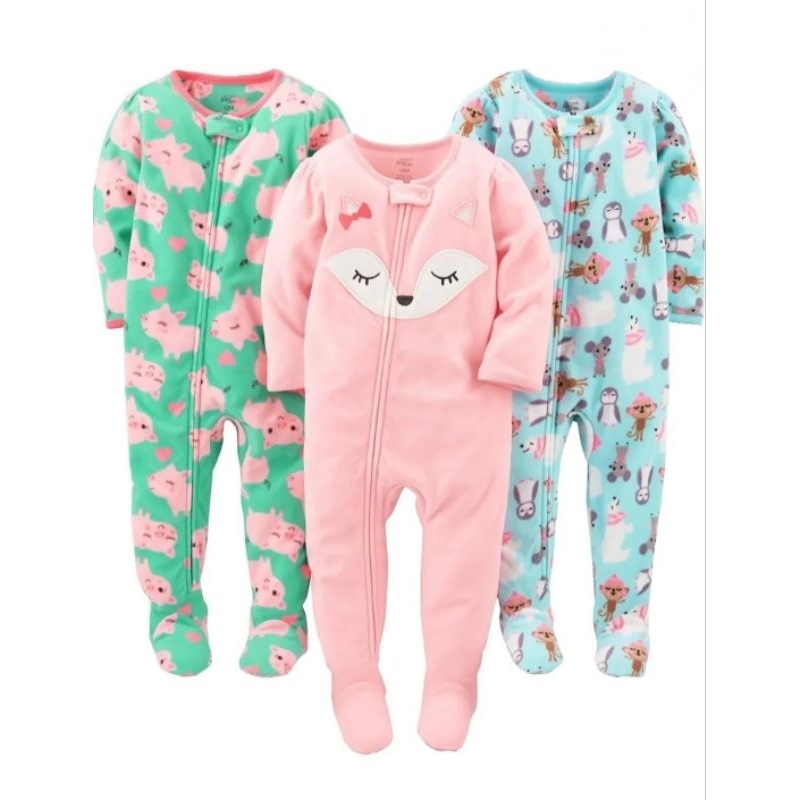 Macacão Fleece Simple Joys by Carter's