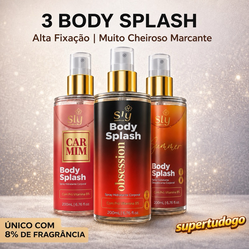 Body Splash Inspiração VF Alta Fixação 200ml