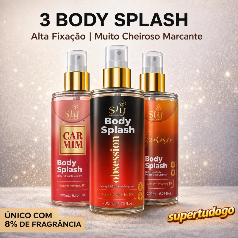 Body Splash Inspiração VF Alta Fixação 200ml