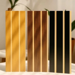 Kit 5|10|20 Painel Ripado MDF 45x11 cm Revestimento Decorativo Moderno Para Parede