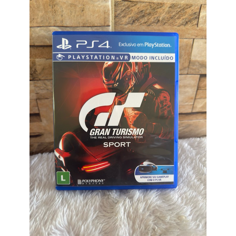 Gran Turismo Sport Ps4 - Mídia Física Original - ENVIO IMEDIATO
