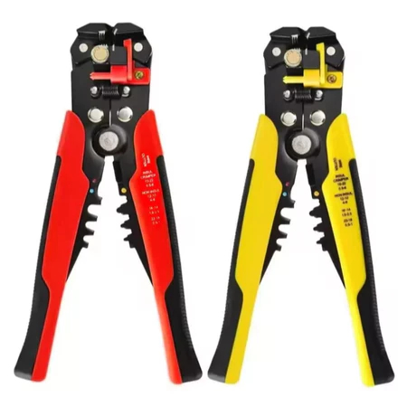 Alicate Eletricista profissional Fio Ferramenta Cabo Stripper Cortador Crimper Automático Stripping - (ALICATE)
