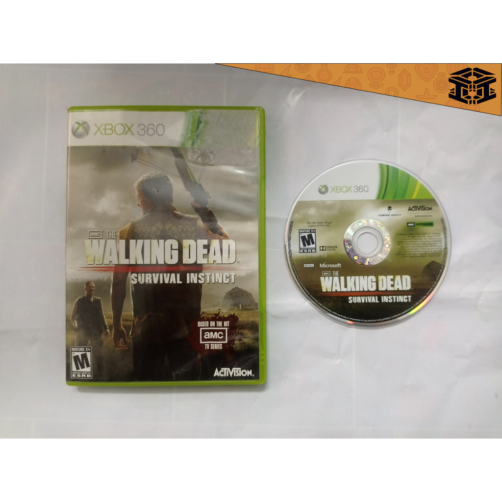 The Walking Dead Survival Instinct Xbox 360 Original Funcionando Perfeitamente