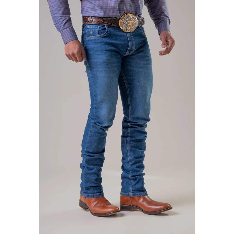 CALCA JEANS MASCULINA TEXAS FARM - TEXAS VINTAGE