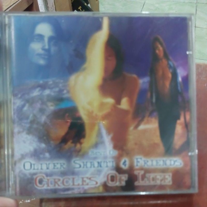 CD Best Of Oliver Shanti e Friends Circles of Life - Original Usado