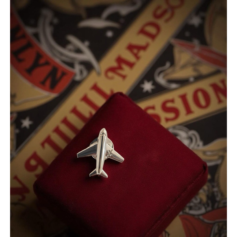 ✈️ Broche de aviao Premium | aviaçao/ acessorios de aviacao/ pin de aviao Elegante e Sofisticado