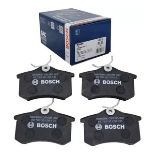 Jogo Pastilha De Freio Traseira Original Bosch Fluence 2.0