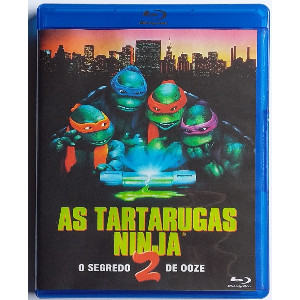 BLURAY AS TARTARUGAS NINJA 2 - O SEGREDO DE OOZE (1991) AUTORADO