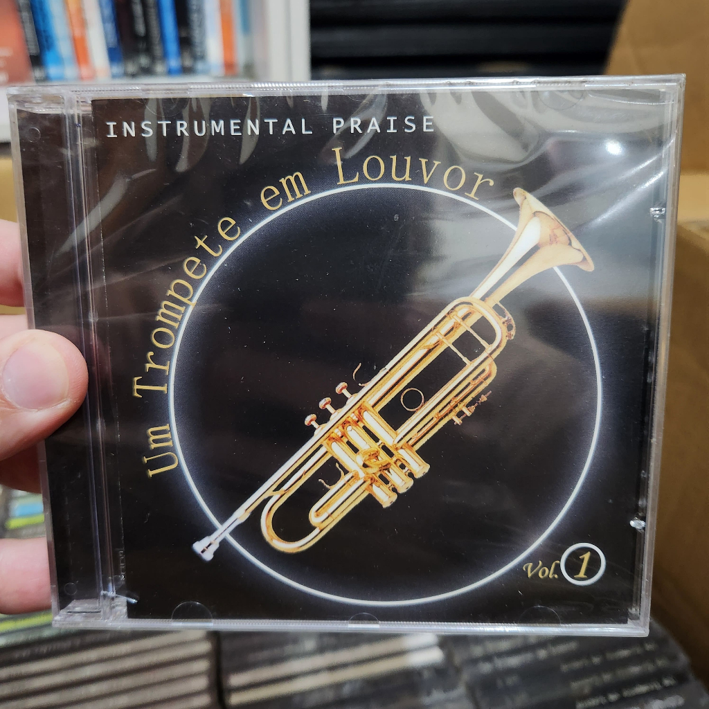 CD INSTRUMENTAL PRAISE - UM TROMPETE EM LOUVOR - LACRADO