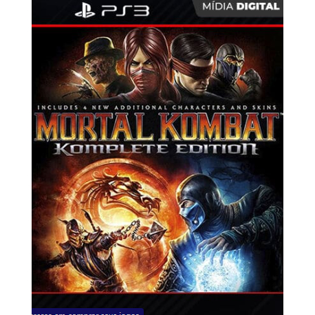 Mortal Kombat Komplete edition ps3 entrega rapida