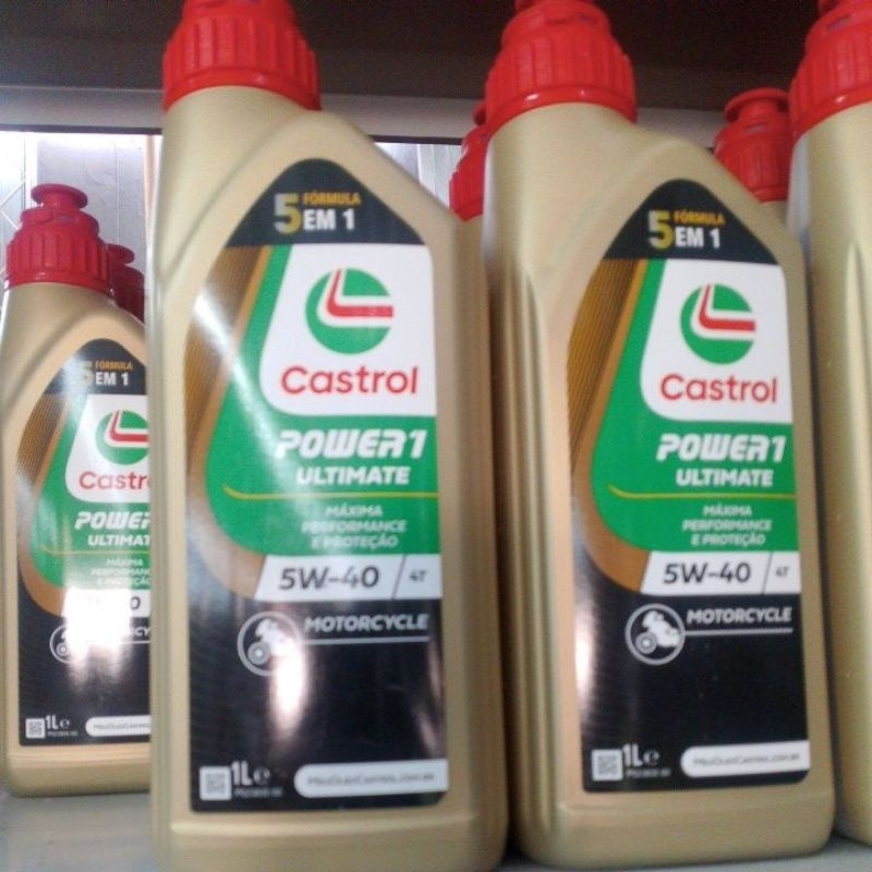 OLEO DE MOTOR 5W40 POWER 1 ULTIMATE CASTROL 1L