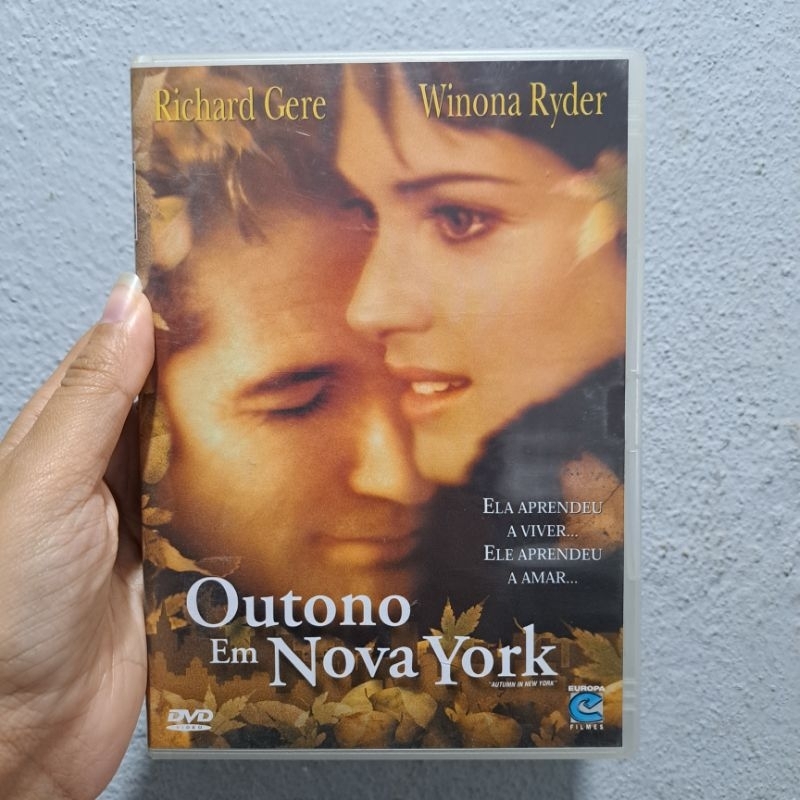 DVD Outono em Nova York 2000, Richard Gere Dublado Usado Original