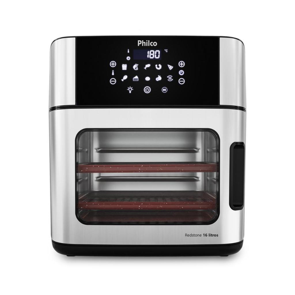 Fritadeira Air Fryer Oven Philco 16L 4 em 1 Painel Digital PAF16A