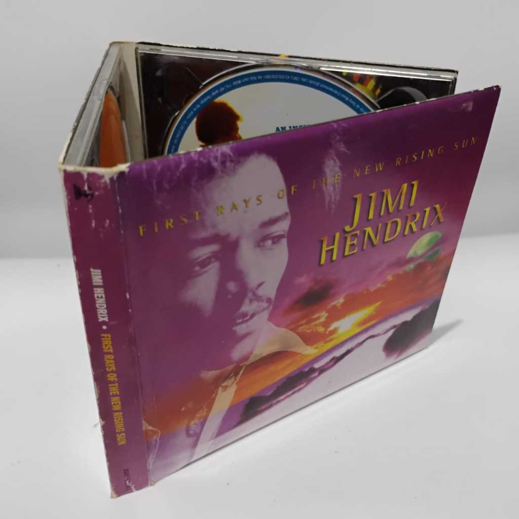 DIGIPACK - JIMI HENDRIX - FIRST RAYS OF THE NEW RISING SUN. EUA.