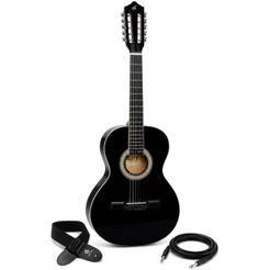 Viola Caipira Acústica Giannini Vs14 Preta Bk C/ Captador