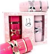 Kit Perfume Yara EDP 100 ml + Perfume Yara Candy Lattafa EDP (100 ml) Lacrado/Original