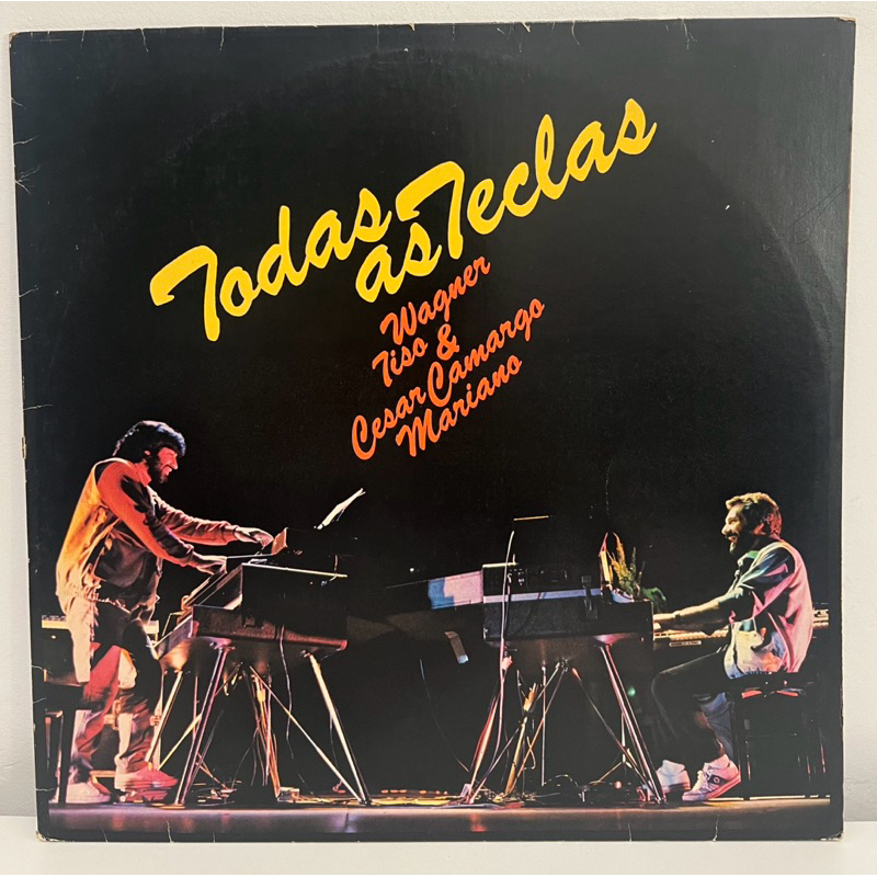LP VINIL WAGNER TISO E CÉSAR CAMARGO MARIANO 1983.