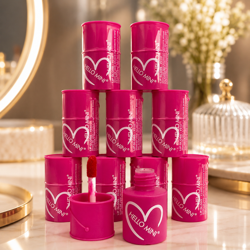 Lip Gloss Tear Off Pelicula Adesiva Longa Duração Lip Tint Brilho Labial Tatuagem Labial Hello Mini
