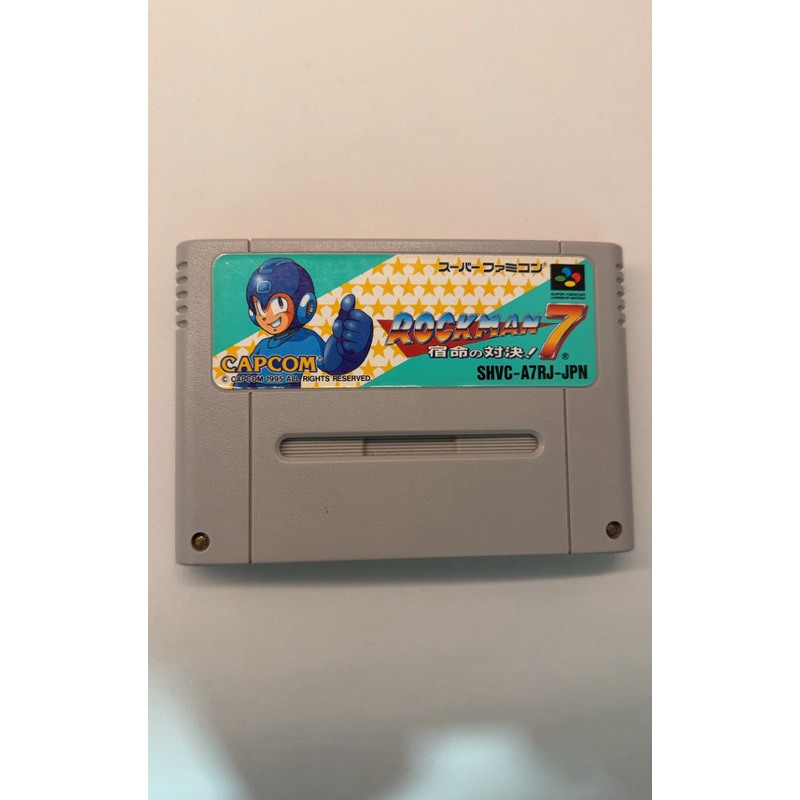 Rockman 7 Mega Man 7 Original Super Famicom 0400