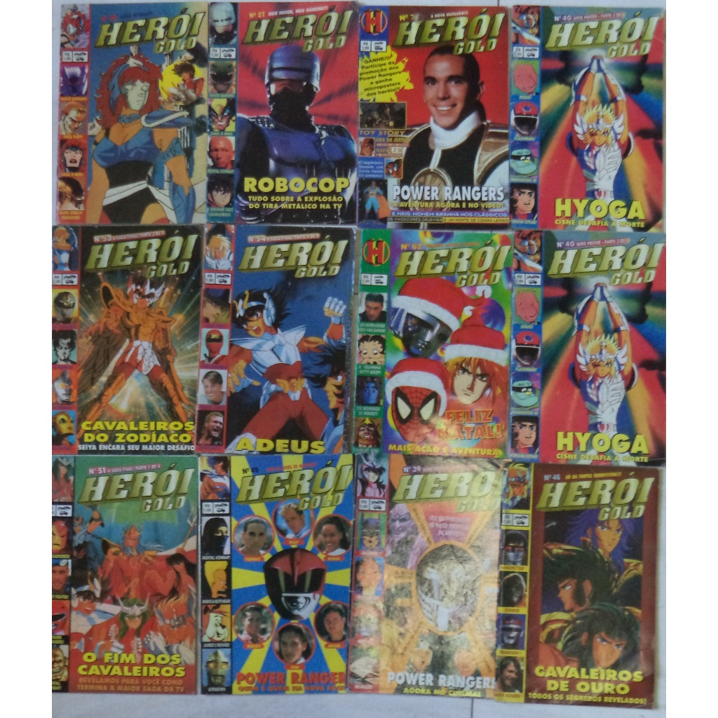 Revista Herói Gold - Vários números - Escolha
