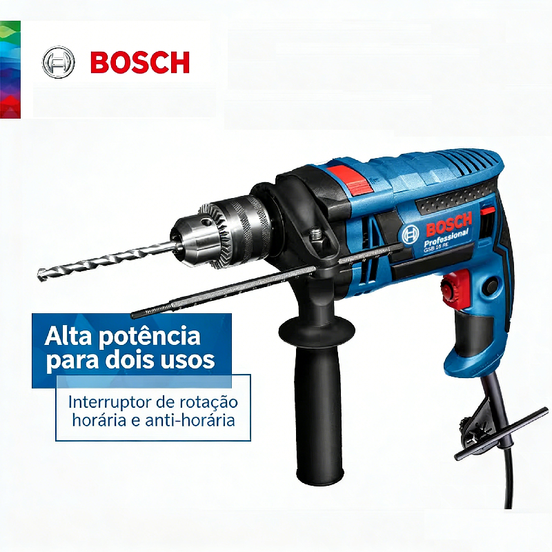 Furadeira Parafusadeira Bosch 16RE: Análise Completa, Desempenho e Custo-Benefício