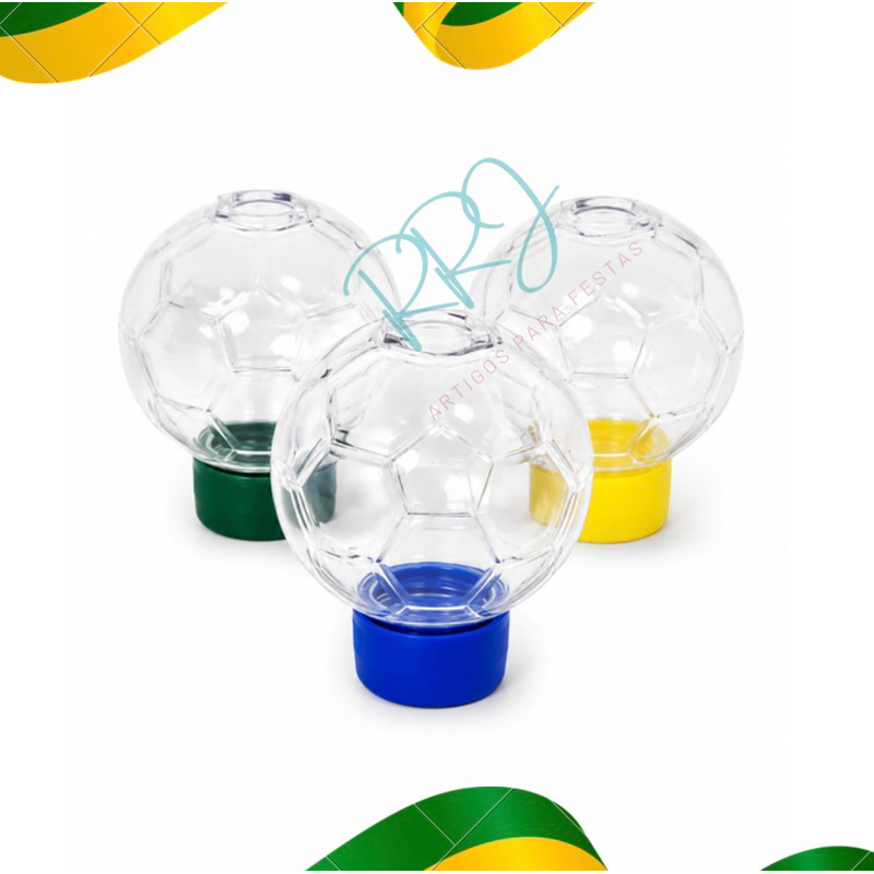 30 uni Tubete bola de futebol / baleiro bola 50 ml ideal para festas e lembrancinhas