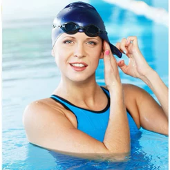 (PROMOÇão!!!) Touca De Silicone Para Natação Jovens E Adultos - Promoção