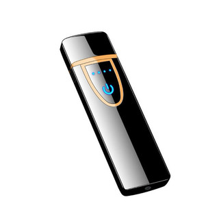 Isqueiro Eletrônico USB Recarregável com Acendimento Elétrico Prático