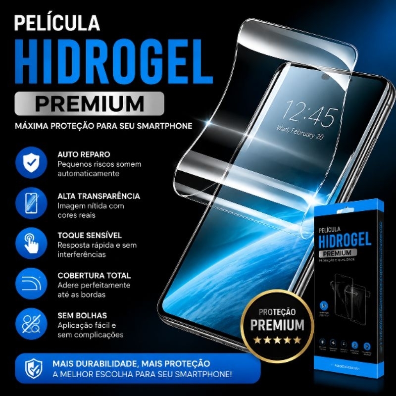 Película Hidrogel PREMIUM HD MOTOROLA