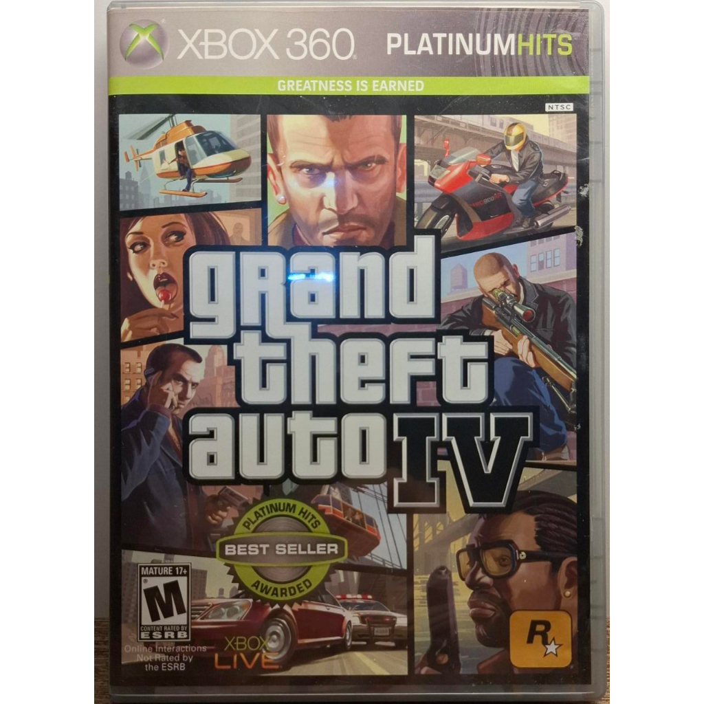 Grand Theft Auto IV - XBOX360 (Usado)
