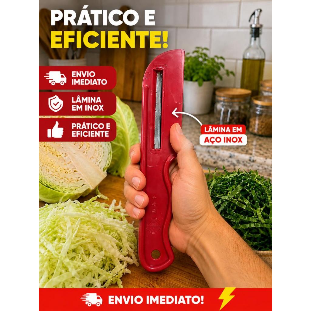 Novo Fatiador descasca Legumes Prático para Couve e Repolho Fininho legumes fatiados PROMOÇÃO