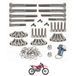 Kit Parafusos Inox 304 Motor Honda Crf250f Cb250f Completo Trilha Off Road