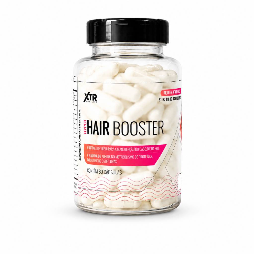 Biotina Suplemento Para Cabelo Pele e Unhas Hair Booster Zinco 60caps