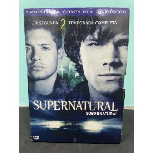 DVD BOX - SUPERNATURAL - A SEGUNDA TEMPORADA COMPLETA