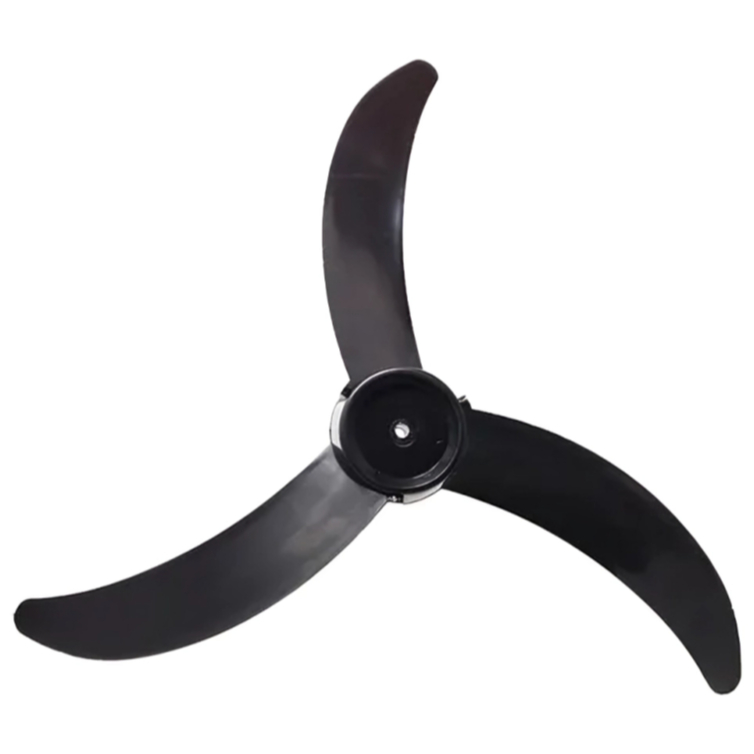 Hélice Ventilador Ventisol 50cm 3 Pás Original Preta Silenciosa Durável Compatível Reposição