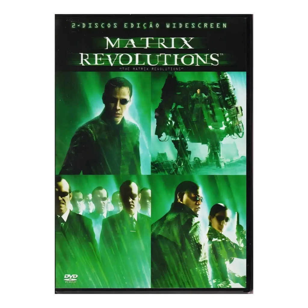 DVD Duplo - Matrix Revolutions - Original - Novo - Lacrado