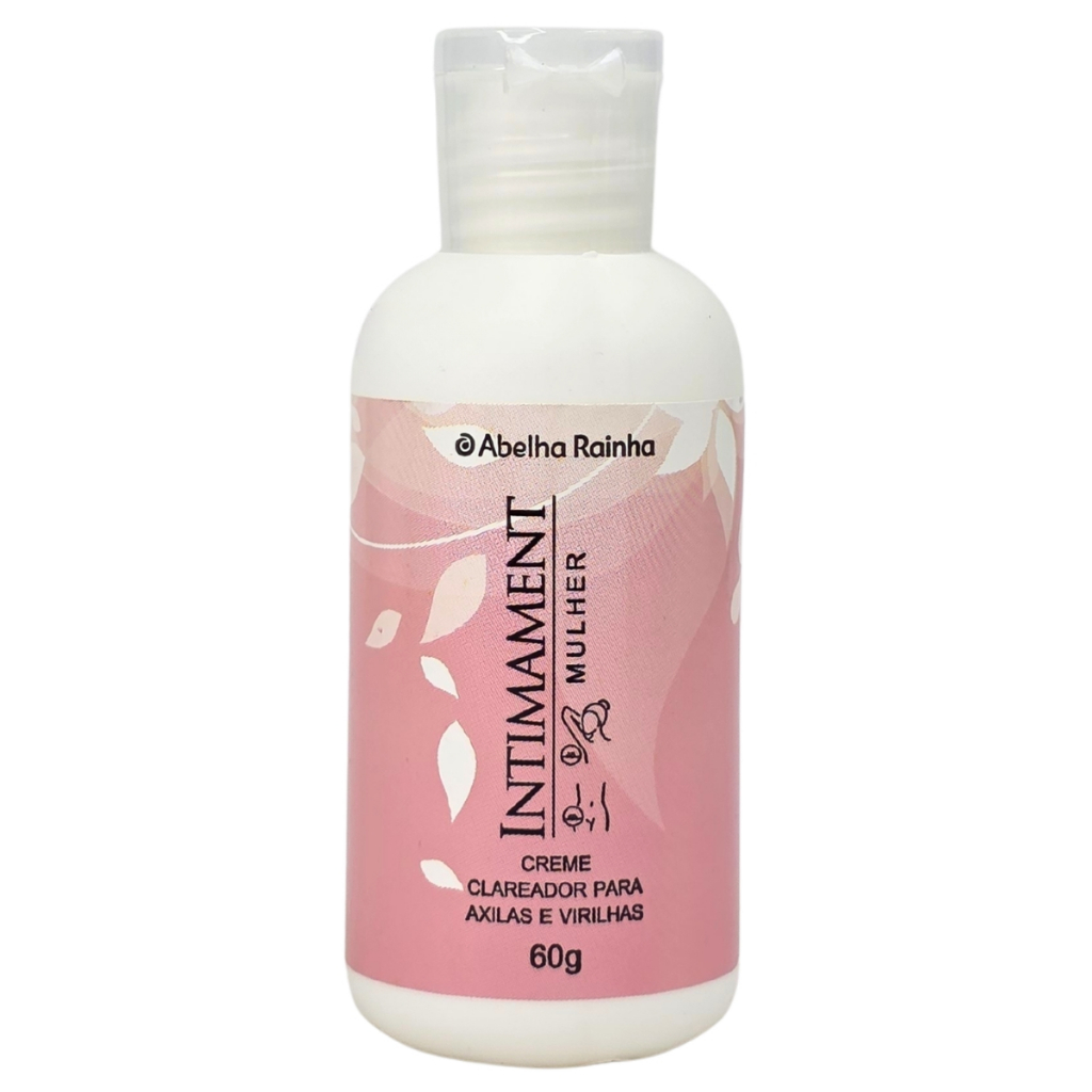 Creme Clareador Para Axilas e Virilhas Intimament Mulher Abelha Rainha 60g